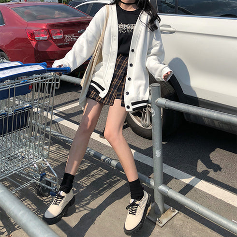 A-line skirt skirt shorts - ROUTINE FASHION